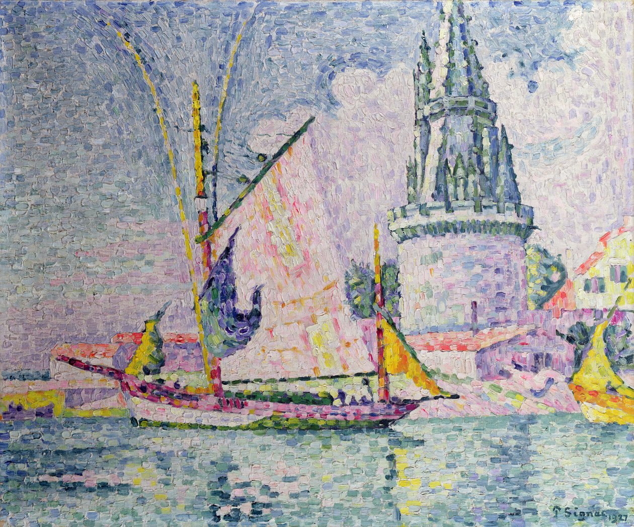 La Rochelle, kvartermestertårnet af Paul Signac