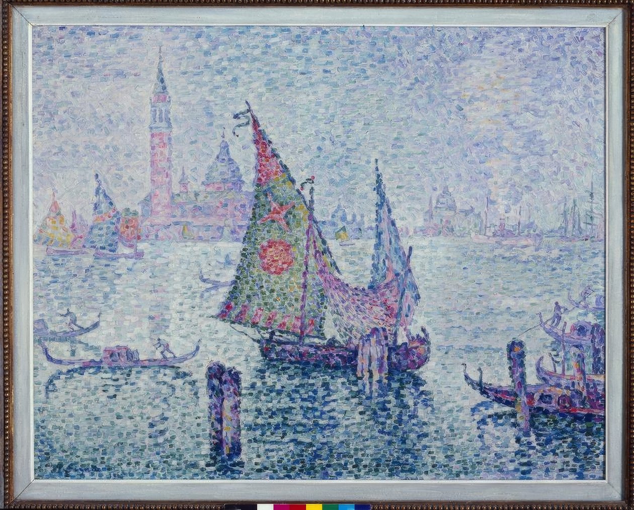 Det grønne sejl, Venedig af Paul Signac