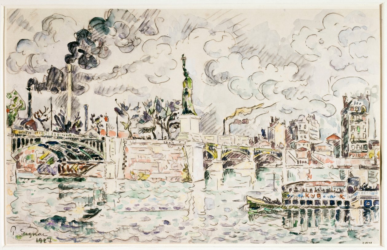 Grenelle-broen i 1927. af Paul Signac