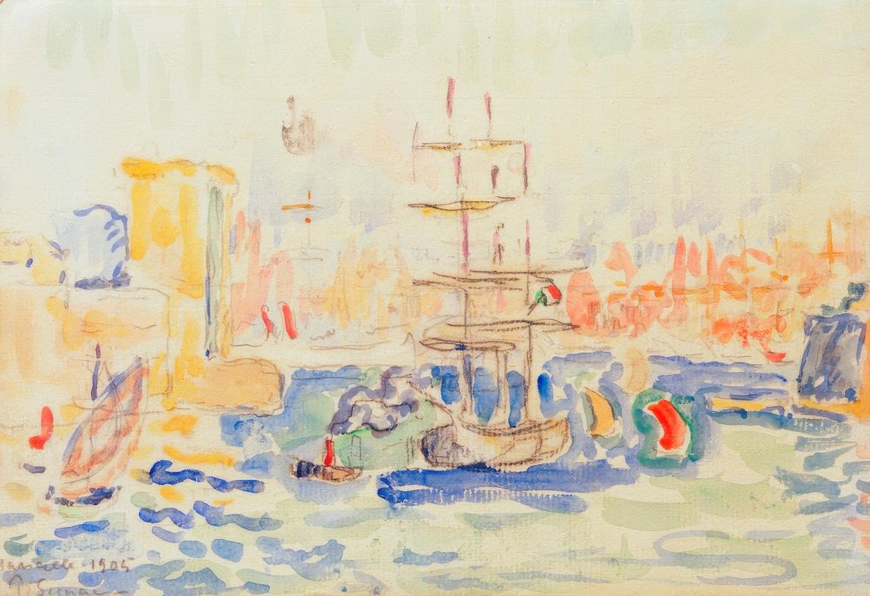 Marseille af Paul Signac