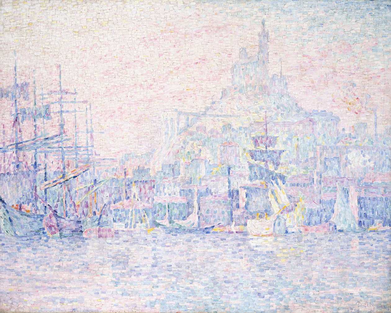 Marseille, The Good Mother, Morning Mist, 1907 af Paul Signac