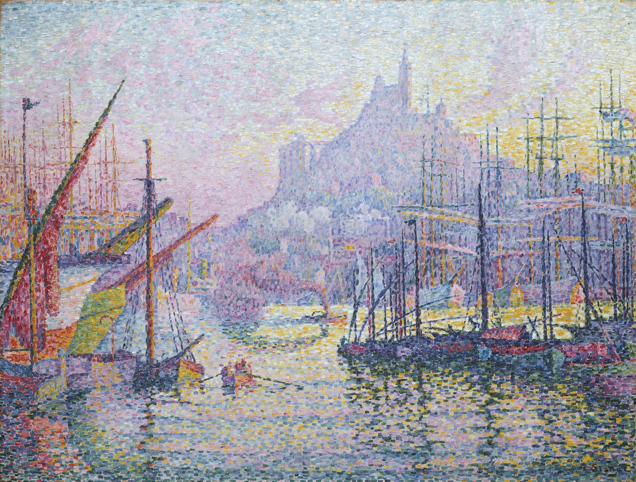 Notre-Dame-de-la-Garde (La Bonne-Mère), Marseille, 1905-6 af Paul Signac
