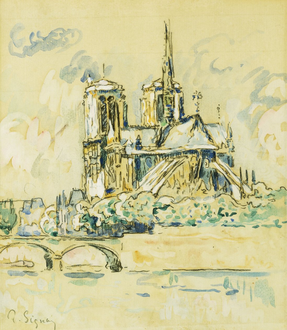 Vor Frue, af Paul Signac
