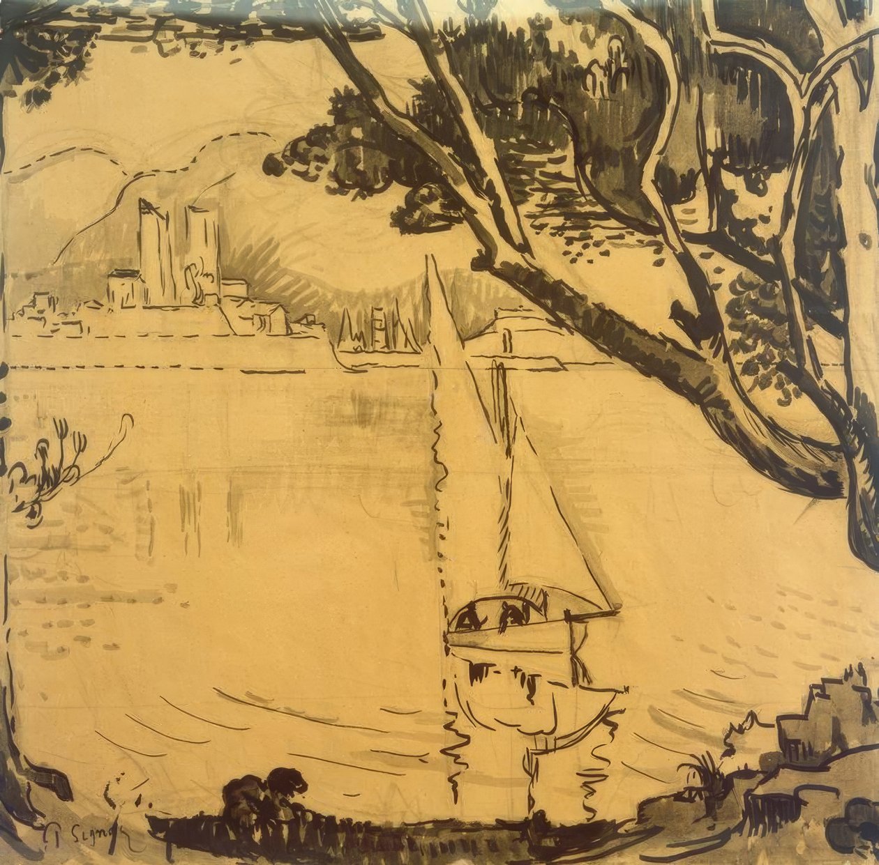 P.Signac, Bacon