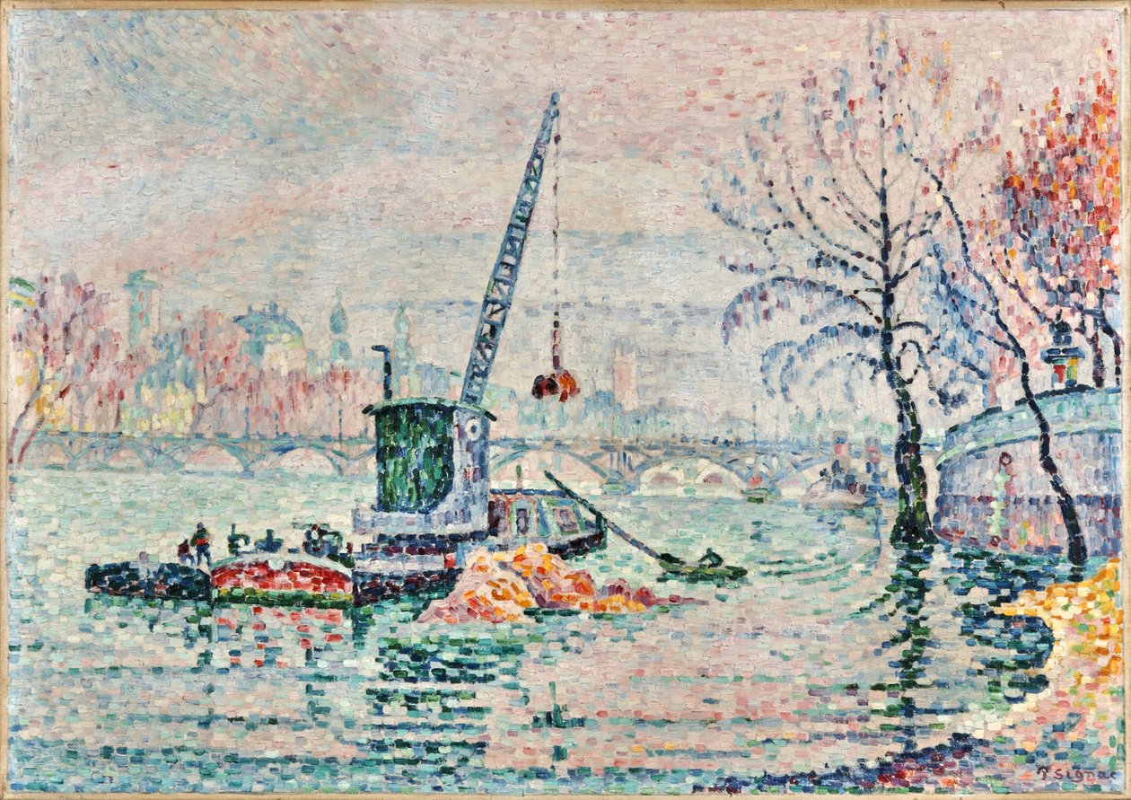 Pont des Arts af Paul Signac