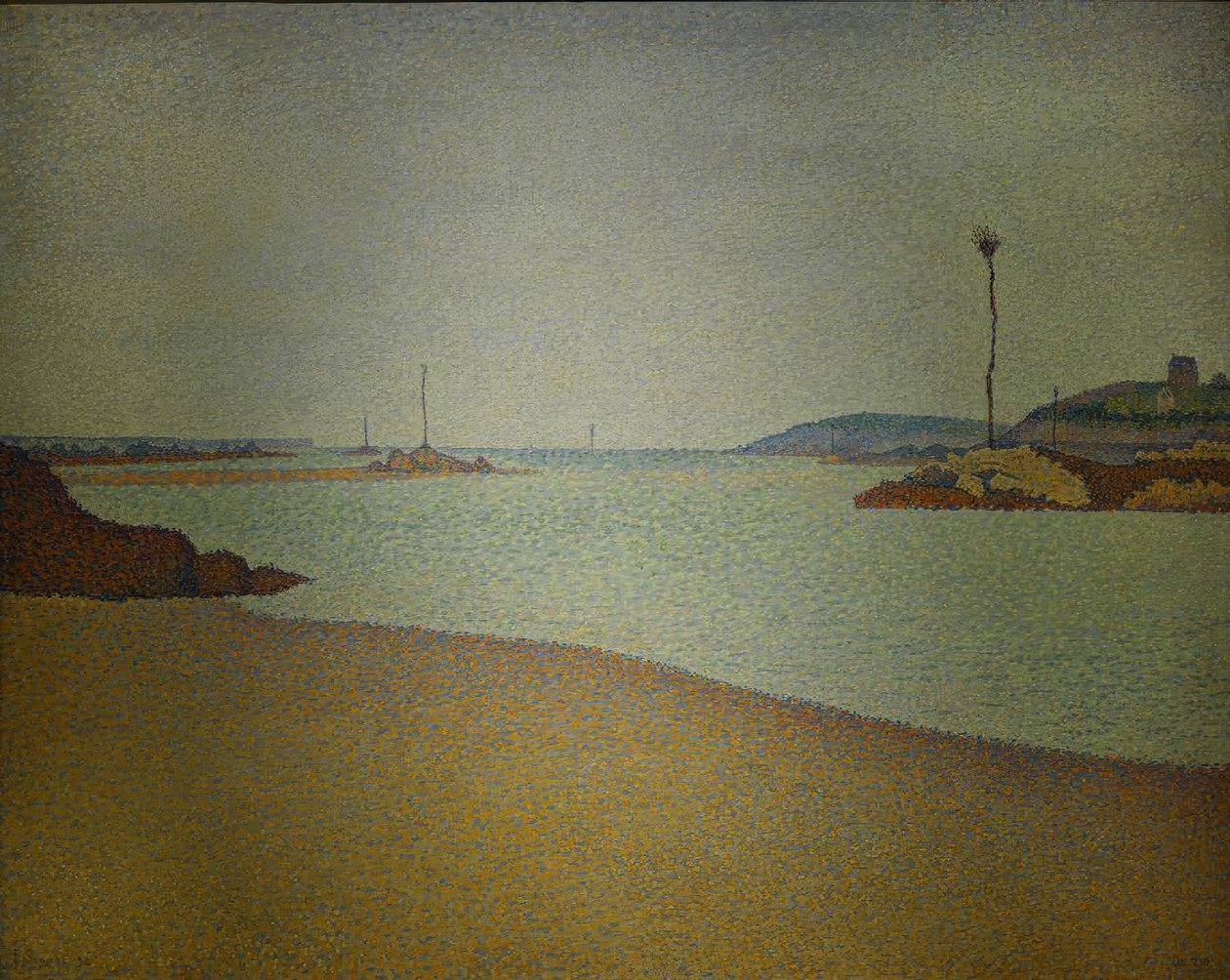 Saint-Briac, The Beacon af Paul Signac