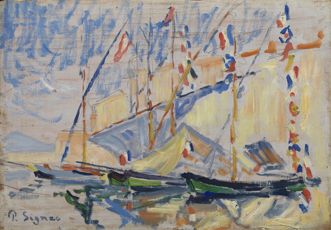 St. Tropez, ca. 1893 af Paul Signac