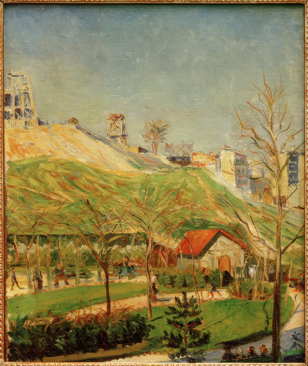 Square Saint-Pierre (konstruktion af Sacré-Coeur) af Paul Signac