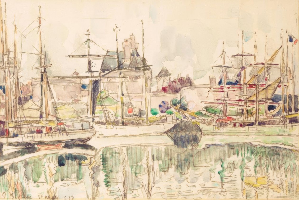 St. Lille af Paul Signac