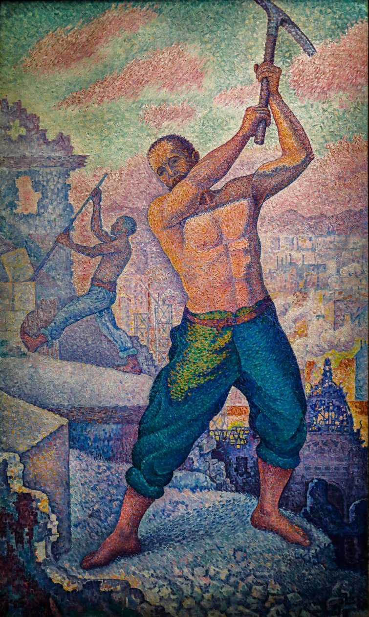 Nedriveren af Paul Signac