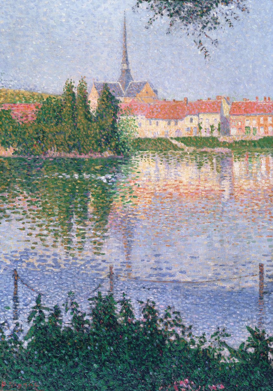 Øen ved Lucas nær Les Andelys af Paul Signac