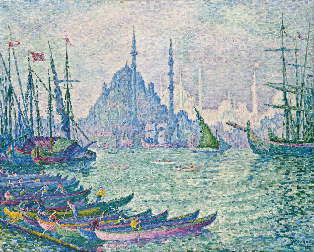 Minareterne ved Det Gyldne Horn; La Corne d