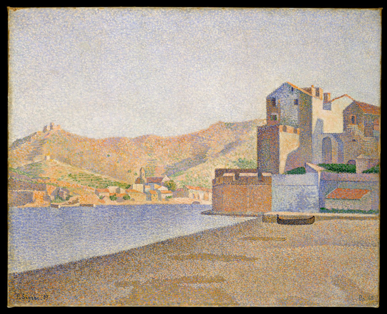 Town Beach, Collioure, opus 165 af Paul Signac