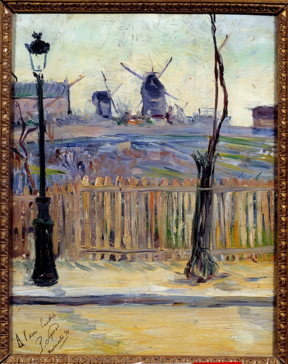Kagens mølle. Maleri af Paul Signac (1863-1935) af Paul Signac