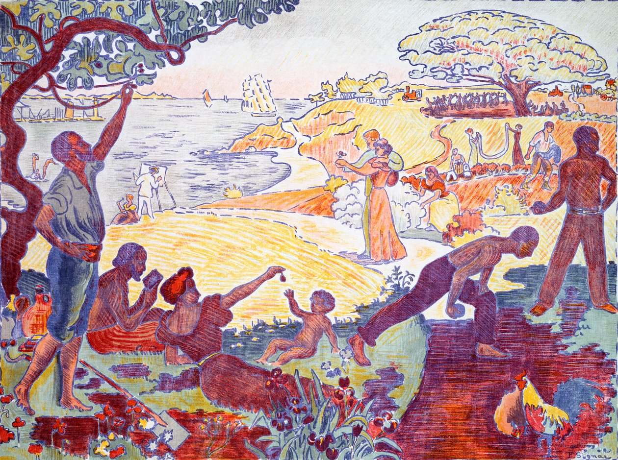Harmoniens tid, 1895-96 af Paul Signac