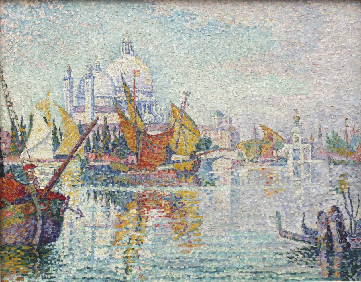 Venedig, Santa Maria della Salute af Paul Signac