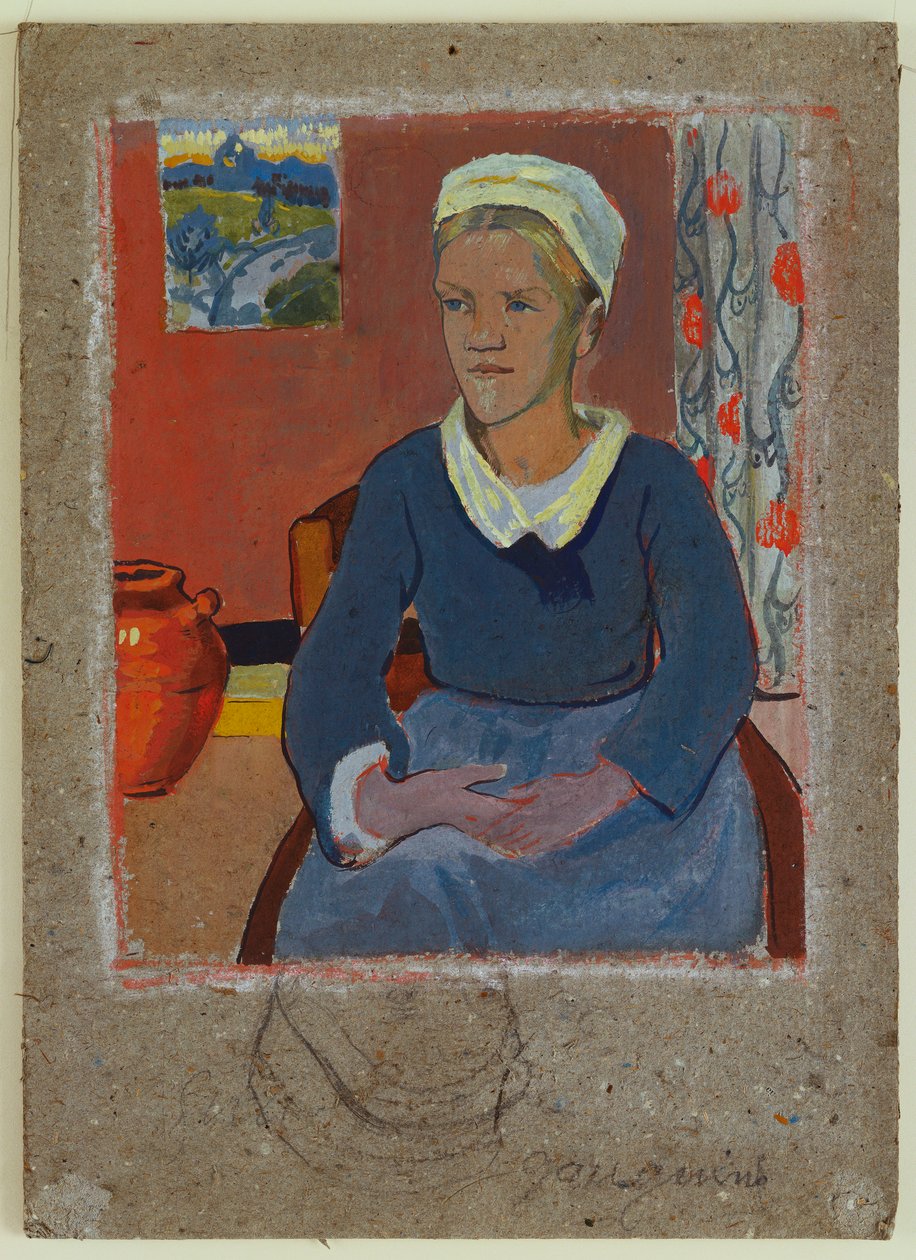 Louise, eller den bretonske tjener, 1890 af Paul Sérusier