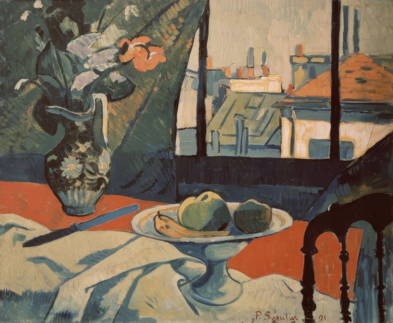 STILLEV I VINDUET - 1891 - O/L - NABI-MALERIER af Paul Sérusier