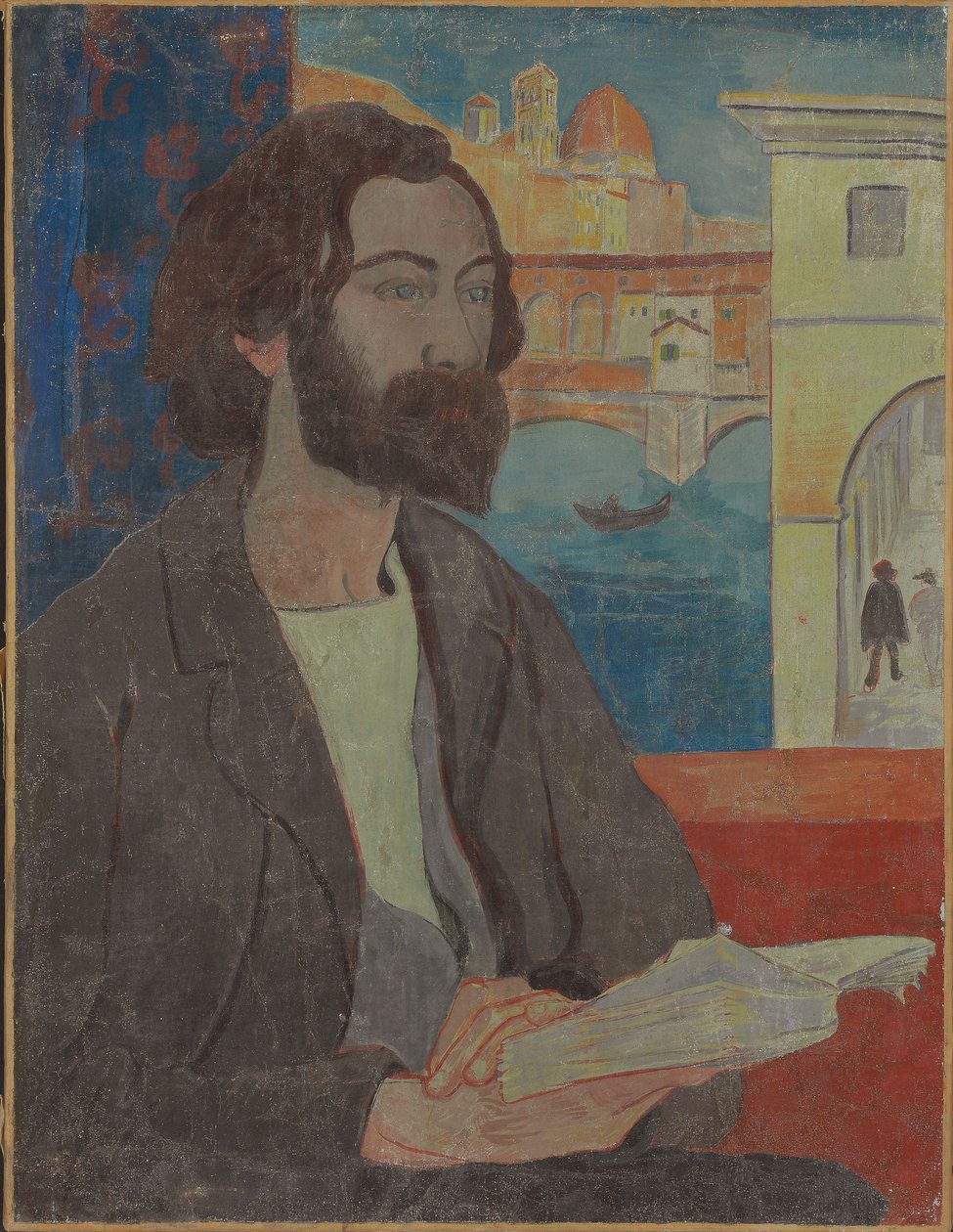 Portræt af Emile Bernard i Firenze, 1893 af Paul Sérusier