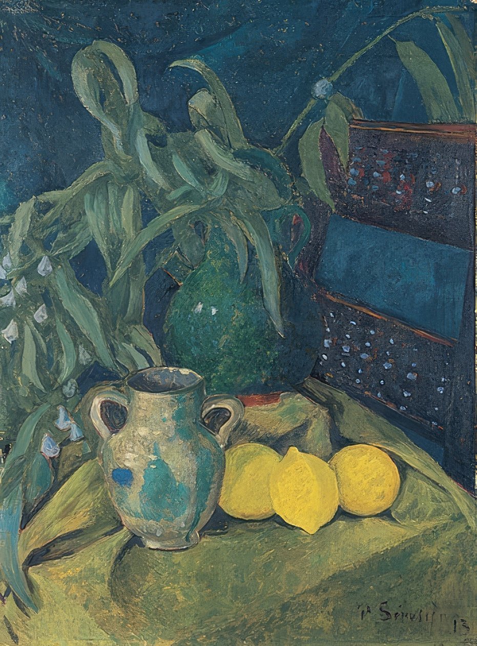 Synkron i grøn. 1913 af Paul Sérusier