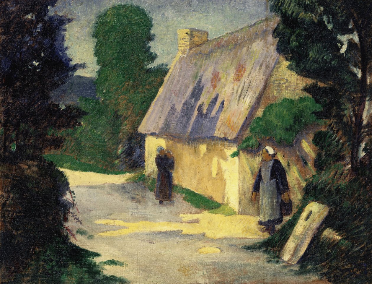Landsbystien, 1890 af Paul Sérusier