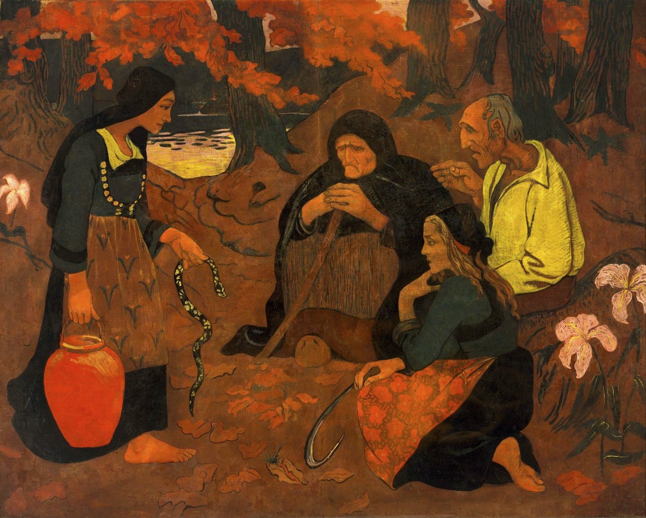 Slangespiserne af Paul Sérusier