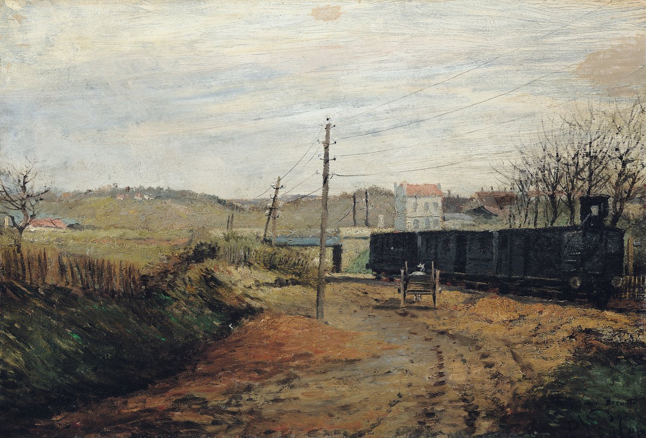Stationen i Argenteuil af Paul Vogler