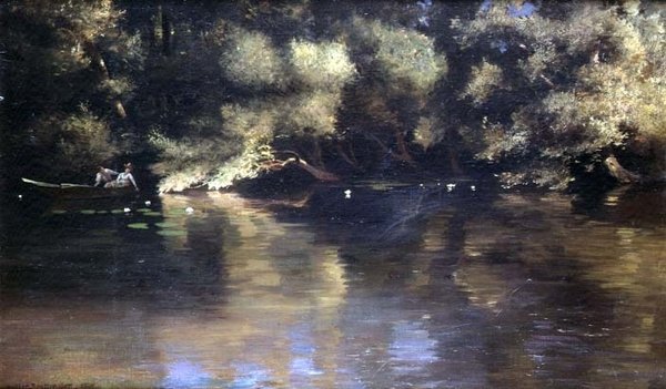 På floden af Paul Wilhelm Keller Reutlingen
