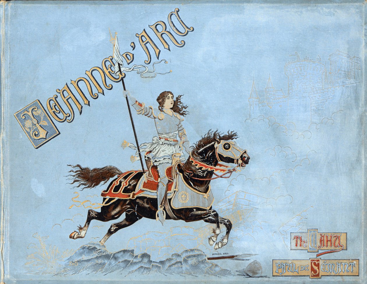 Omslag til bogen "" Jeanne d