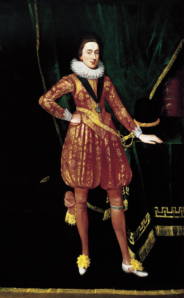 Charles I som prins af Wales, ca. 1617 af Paul van Somer