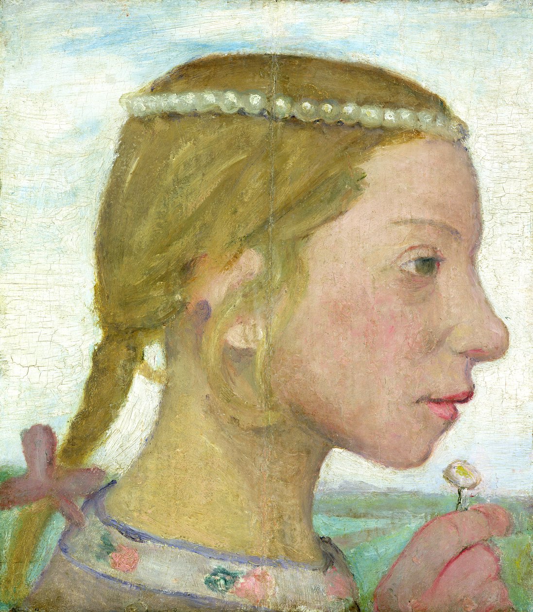 En ung Pige af Paula Modersohn Becker