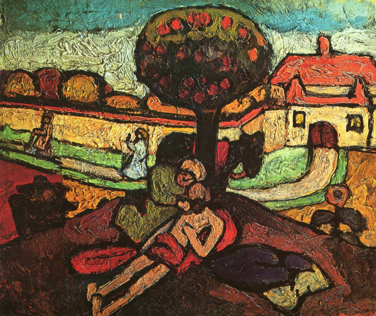 Den gode samaritan af Paula Modersohn Becker