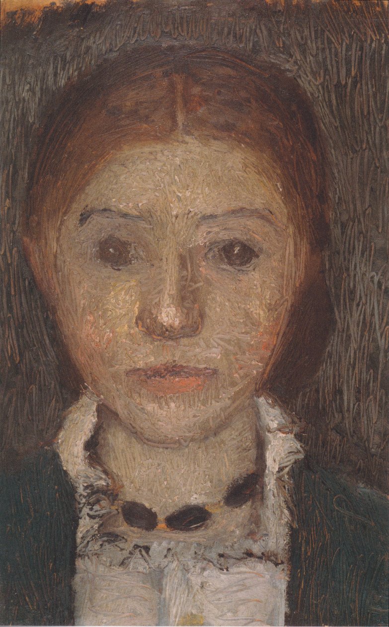 Selvportræt med kæde af Paula Modersohn Becker