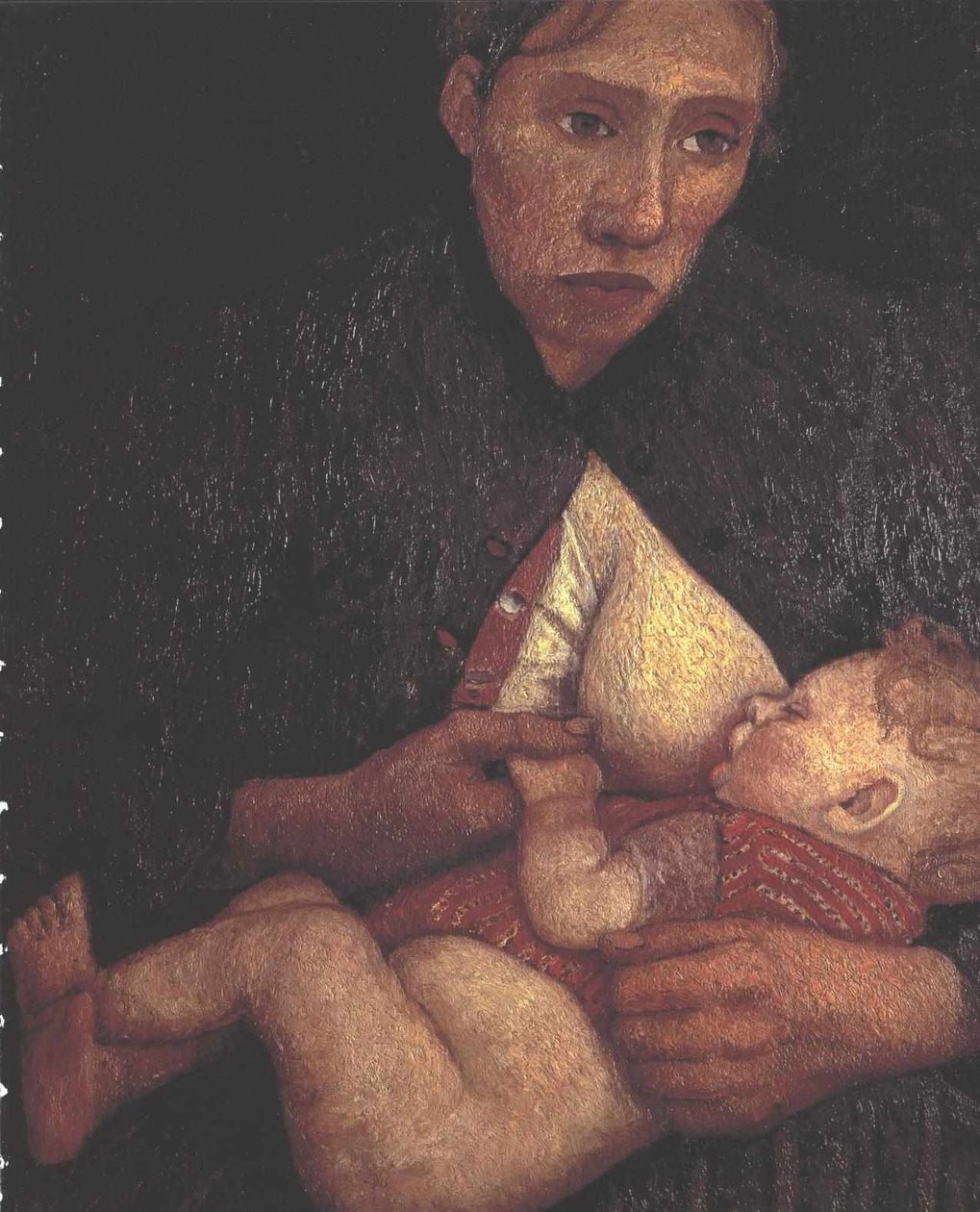 Ammende mor af Paula Modersohn Becker
