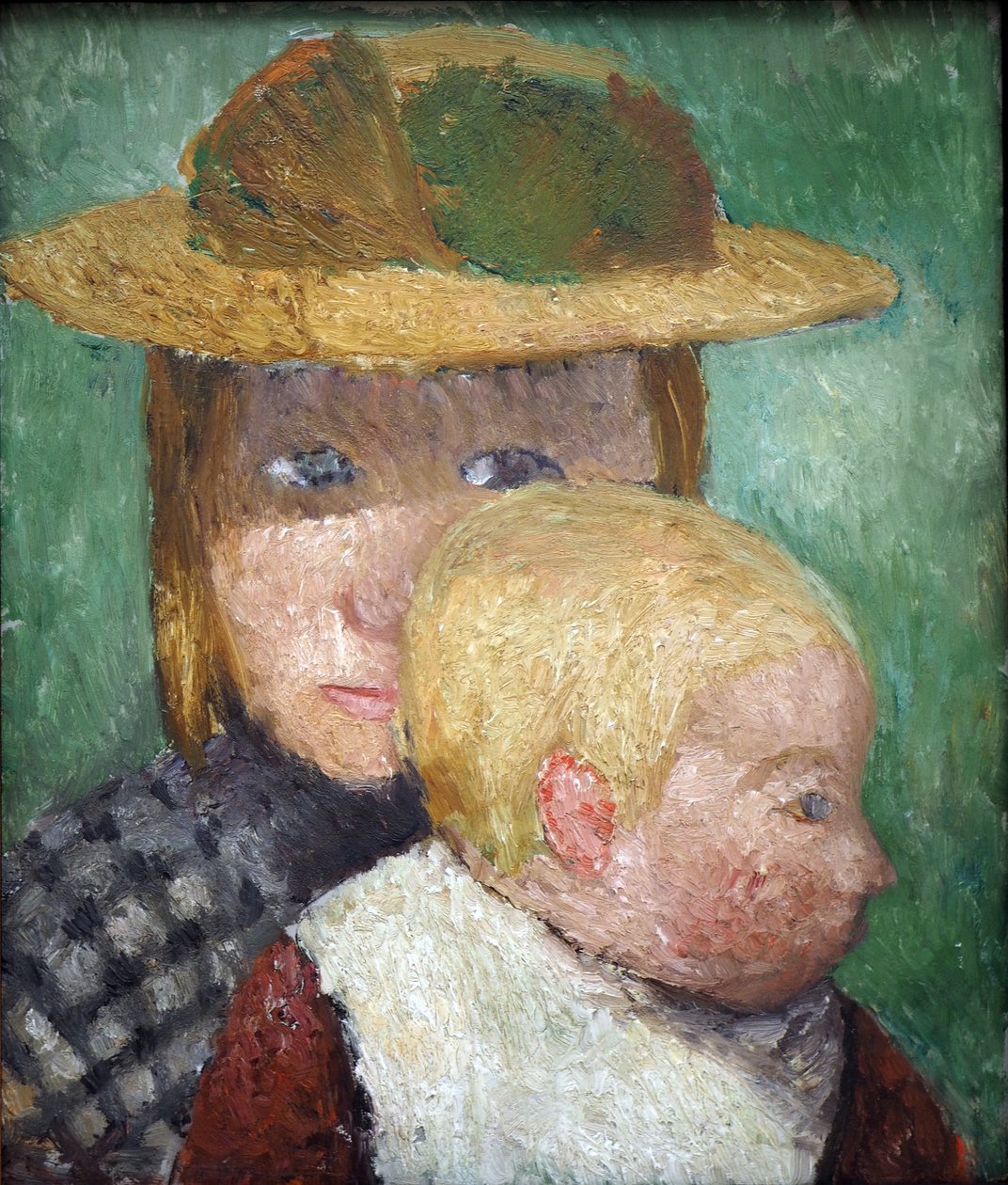 Børn i solen, ca. 1903 (tempera på karton) af Paula Modersohn Becker