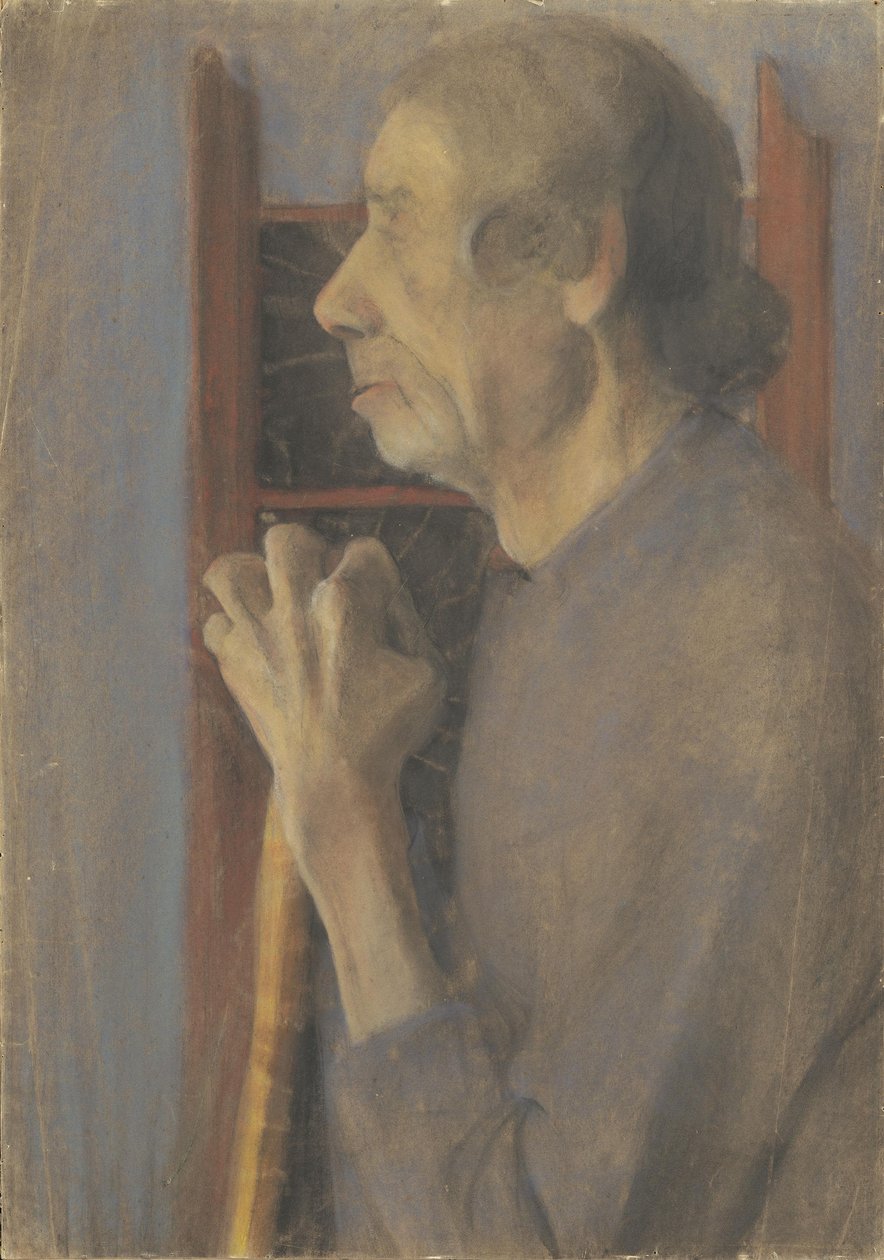 Den gamle von Bredow af Paula Modersohn-Becker