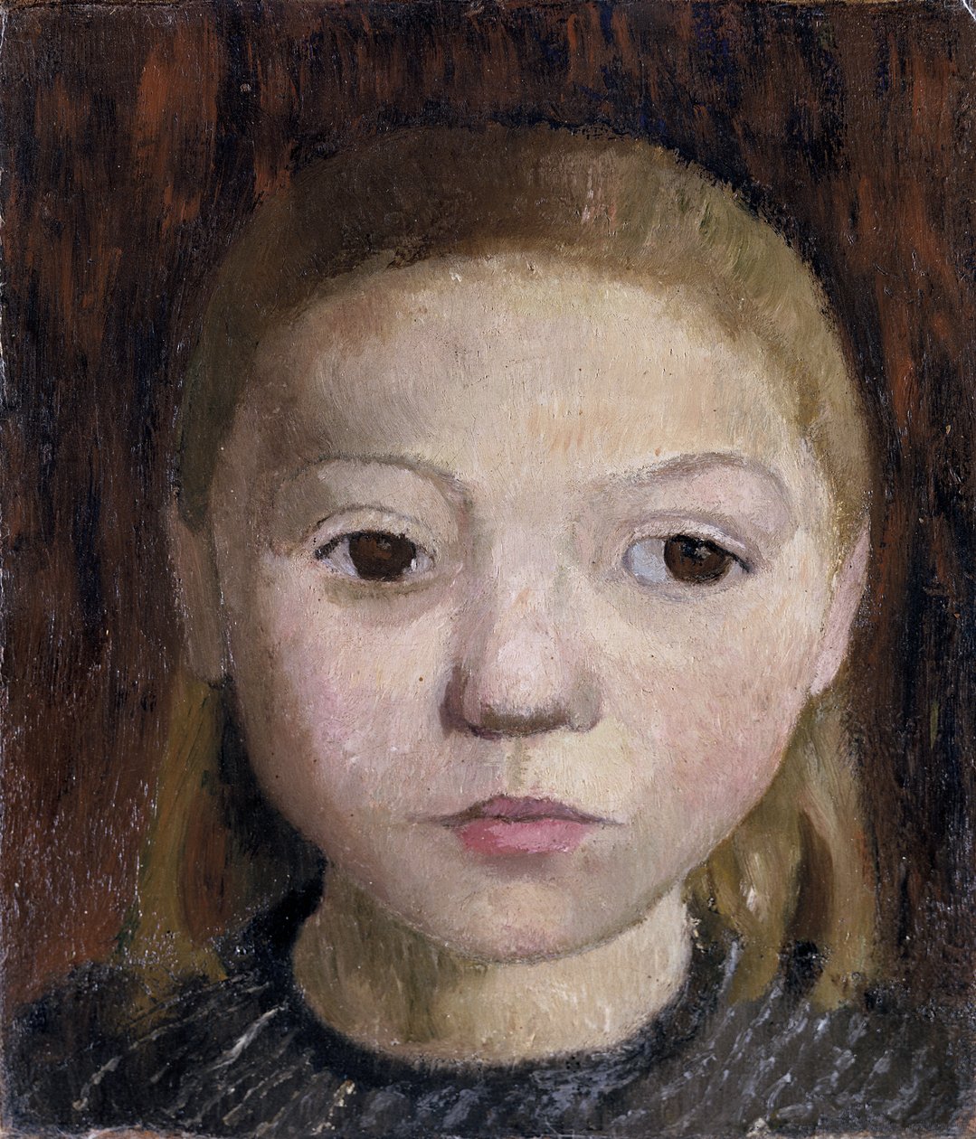 Hoved af en pige af Paula Modersohn-Becker