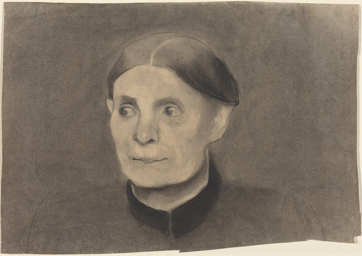 Portræt af en kvinde af Paula Modersohn-Becker