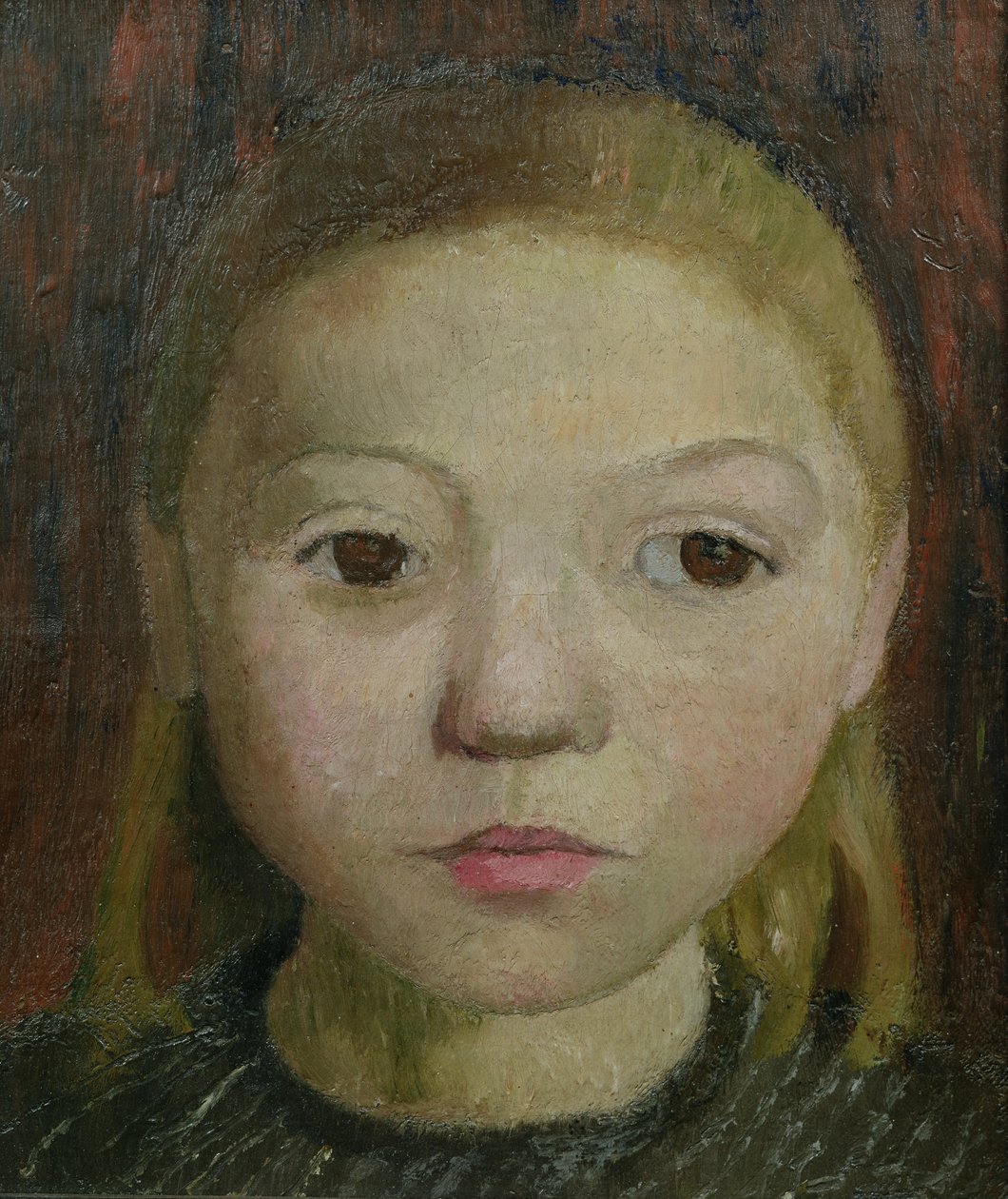 Hovedet af en pige af Paula Modersohn Becker