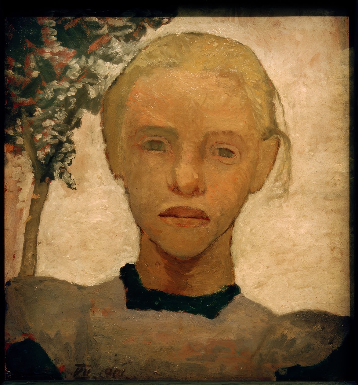 Pigehoved af Paula Modersohn Becker