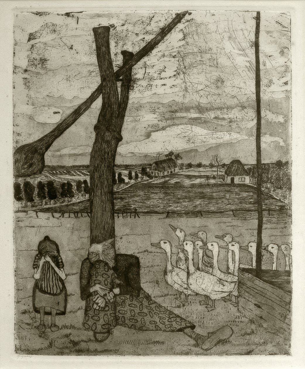 Eventyr om den forsvundne gås af Paula Modersohn Becker