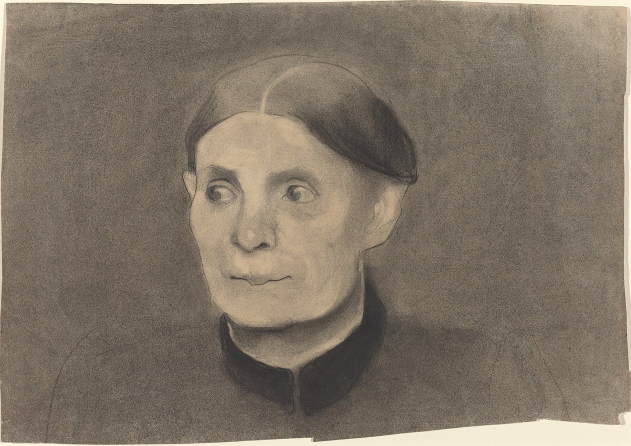 Portræt af en kvinde af Paula Modersohn Becker