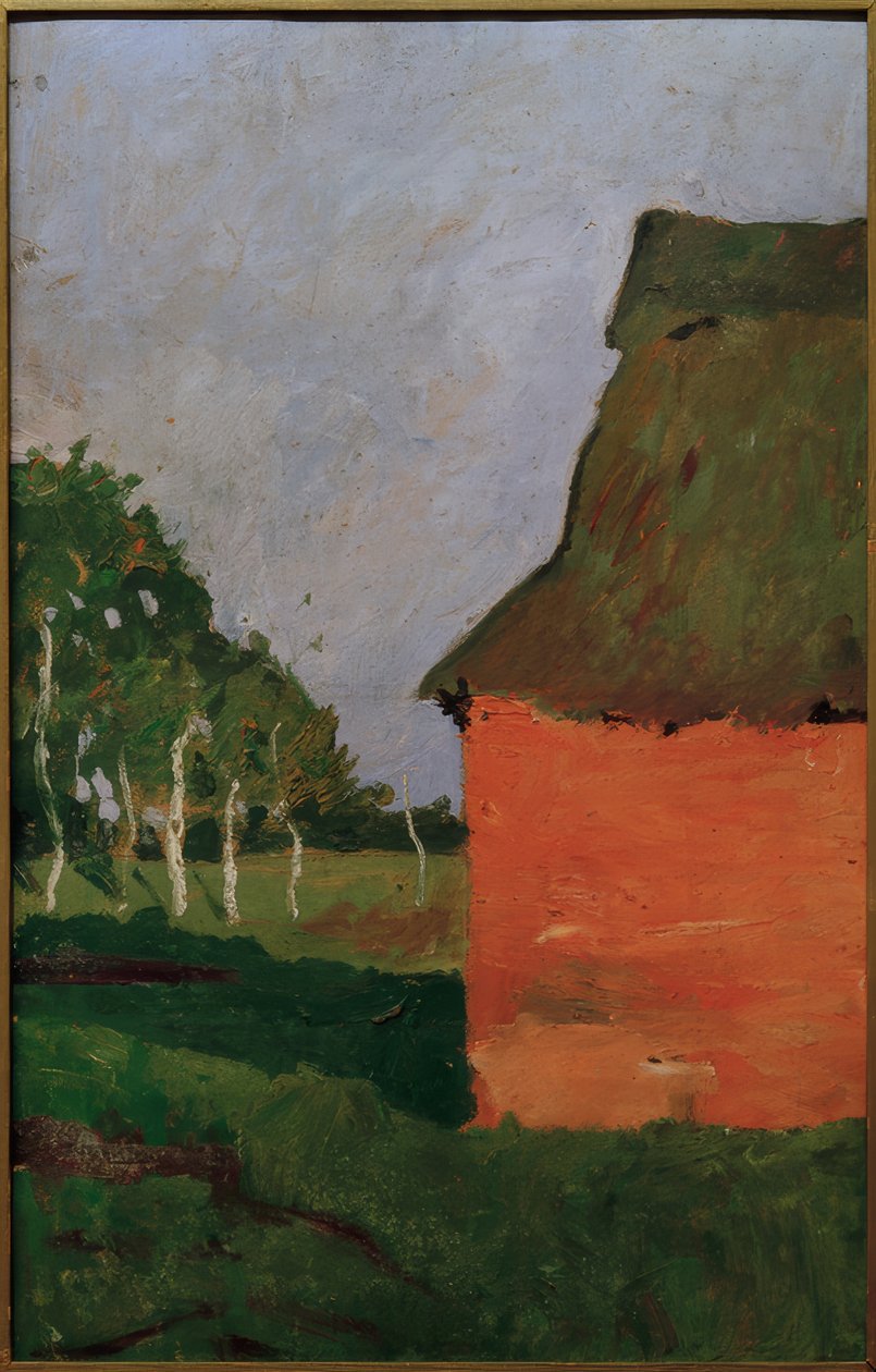 Røde Hus af Paula Modersohn Becker
