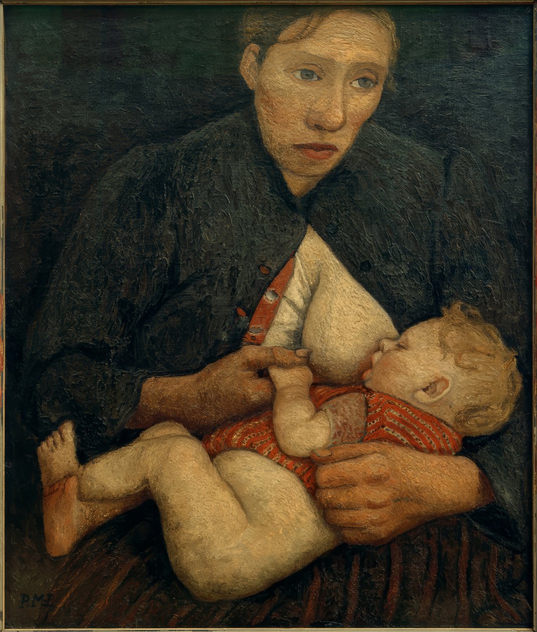 Ammende mor af Paula Modersohn Becker