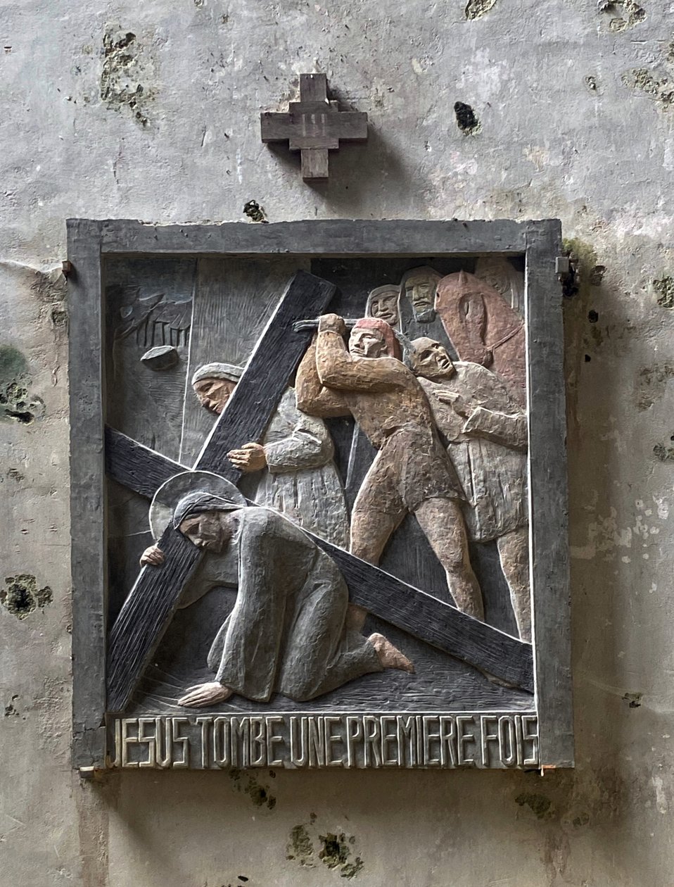 Korsvejen, Saint-Mandet Kirke, Ferriere-sur-Larçon 1931 af Paule Richon