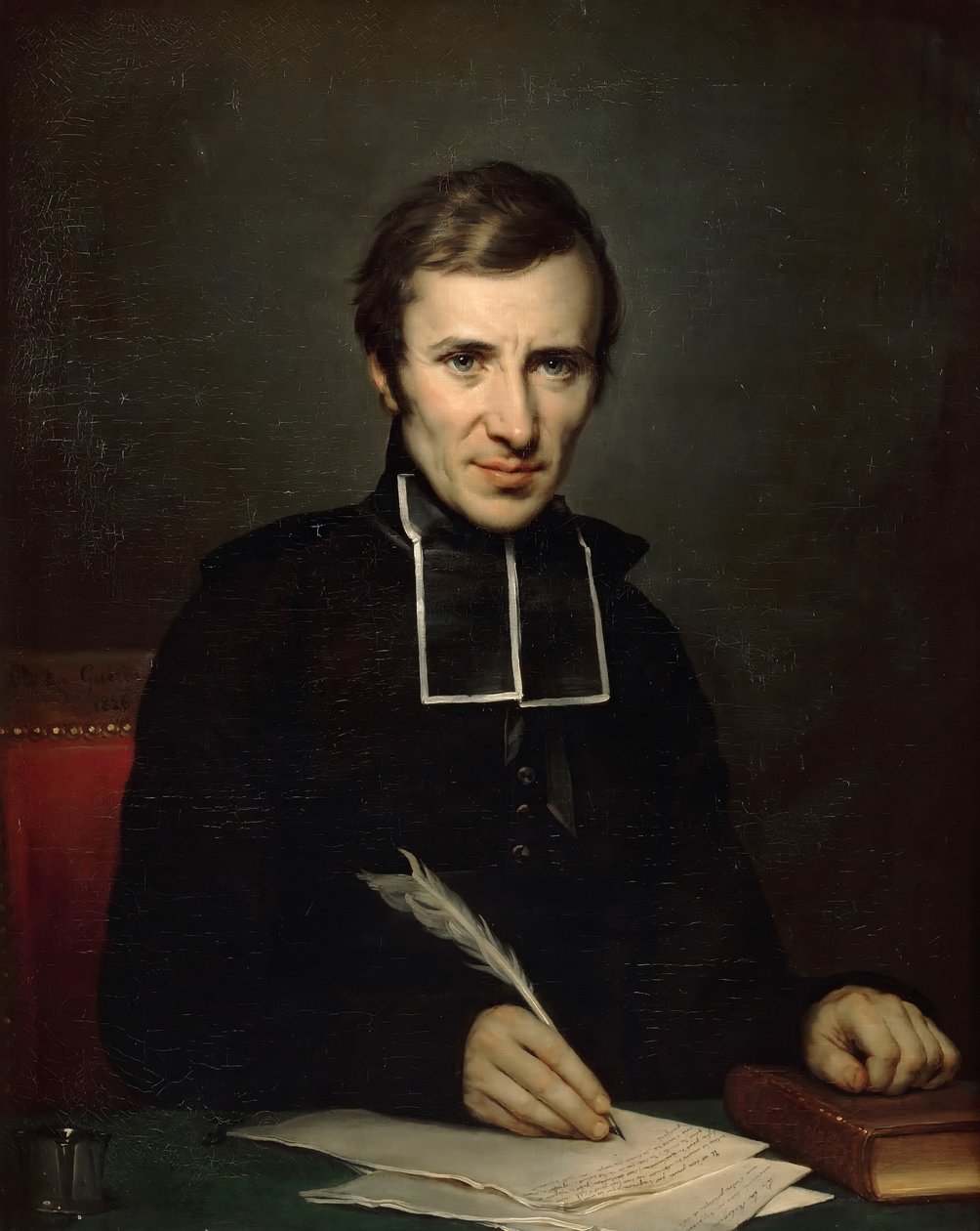 Hugues-Felicite Robert de Lamennais 1782-1854 af Paulin Guérin