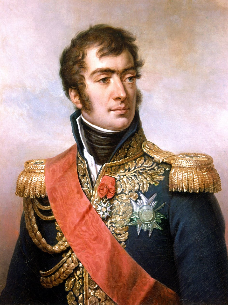 Auguste Frederic Louis Viesse de Marmont af Paulin Jean Baptiste Guerin