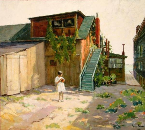 Kunstnerens Atelier af Pauline Palmer