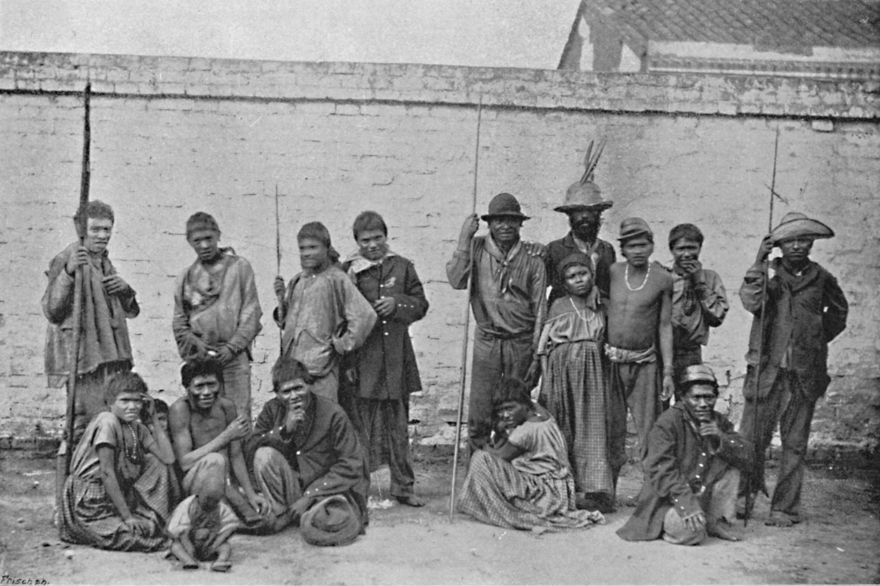 Indios Chavantes, 1895 af Paulo Kowalsky