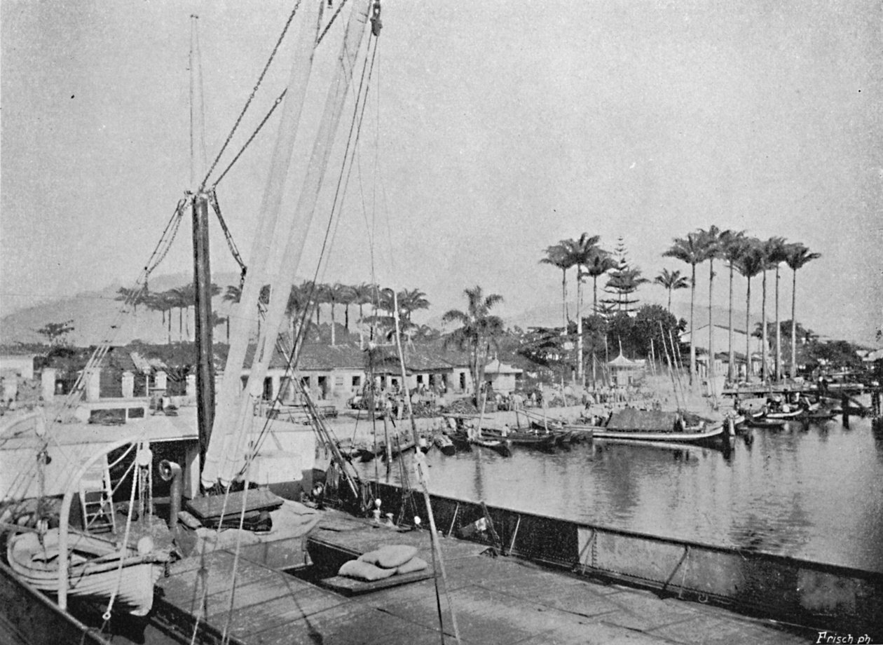 Santos Porto das Canoas, 1895 af Paulo Kowalsky